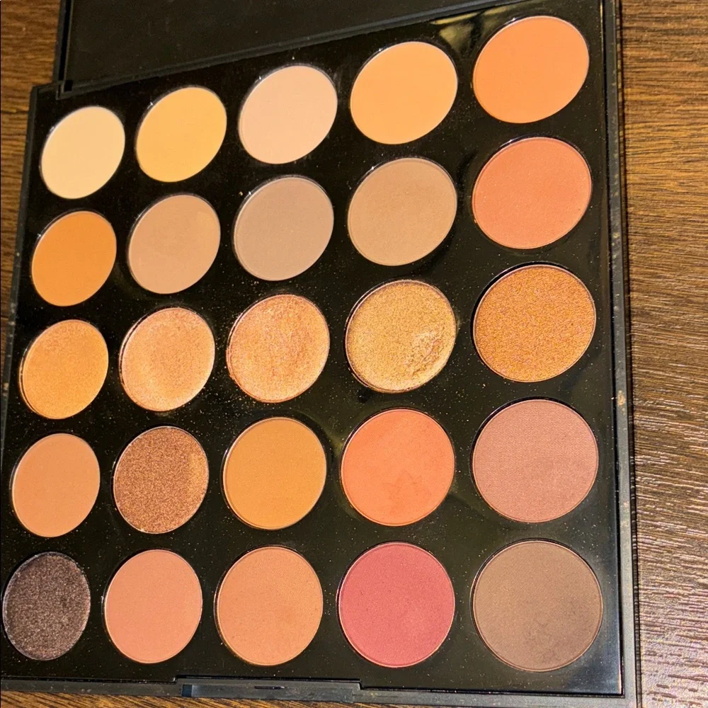 MORPHE 25B BRONZED MOCHA Eyeshadow Palette BROWNS with Warm Tones MATTE SHIMMER
